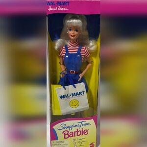 Vintage Mattel Shopping Time Barbie w/Wal Mart